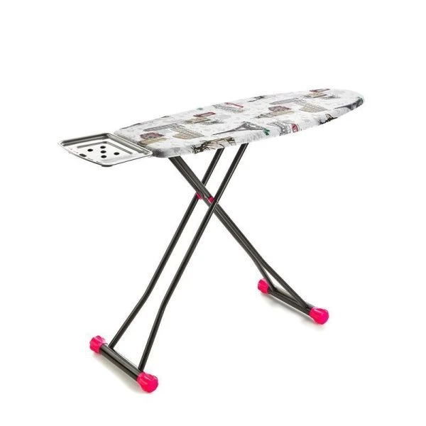 Доска гладильная 44*120 металл Лиана моноблок пу, розетка Dogrular (2)