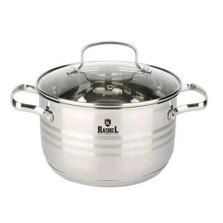 Кастрюля 1,9л нерж.сталь МАРИЯ со стекл.крышкой 16см (8)