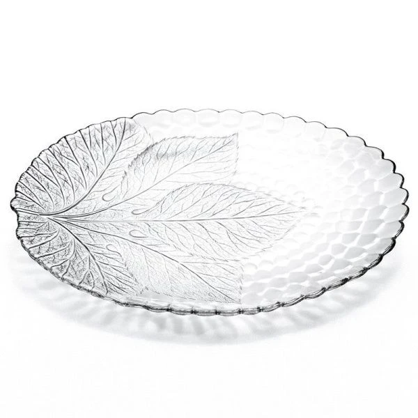 Тарелка мелкая 25*32см стекло СУЛТАНА (12)