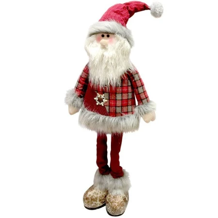 Фигурка новогодняя Дед Мороз текстиль H90см HYS18011A/JC-10546 (24) Фигурка новогодняя Дед Мороз текстиль H90см HYS18011A/JC-10546 (24)