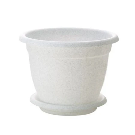 Горшок цветочный Борнео №4 d210 2,9л мрамор с поддоном (40) Горшок цветочный Борнео №4 d210 2,9л мрамор с поддоном (40)