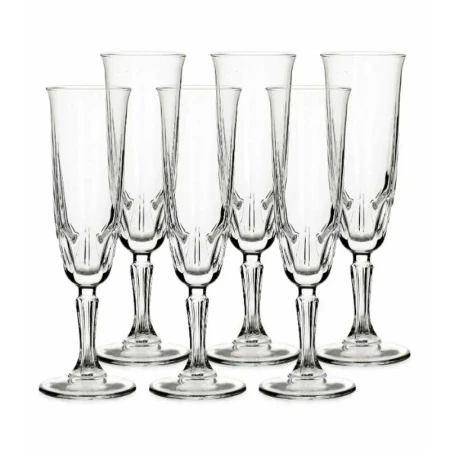 Бокалы для шампанского набор 6шт 163мл стекло КАРАТ (4)