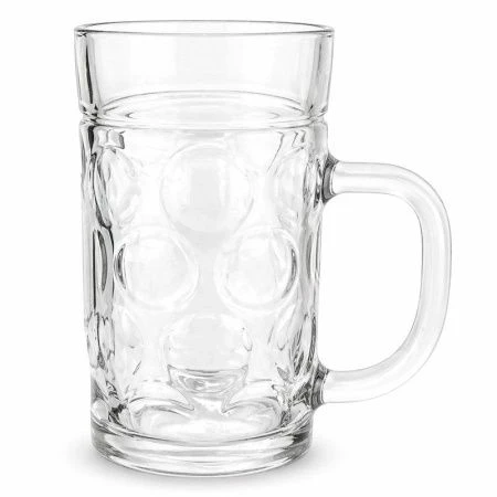 Кружка для пива 500мл 8*15,5см стекло (2/24)