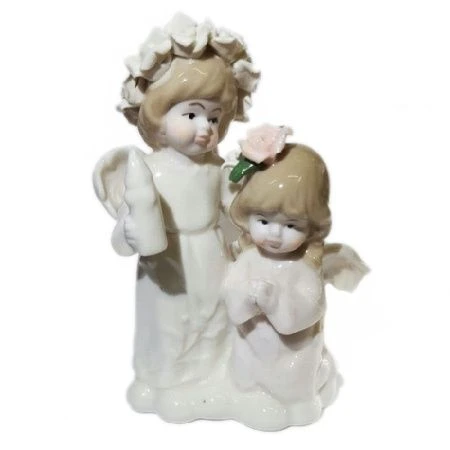 яяяСтатуэтка Ангелочки 9.1*6*10.2см, DLX153025 'C10625 (6-72)