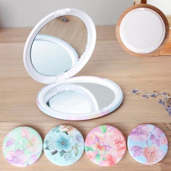 Зеркало карманное 7,4см пластик MX-230  (60/720)