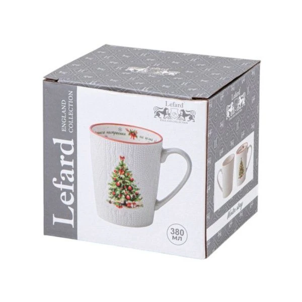 Кружка 400мл фарфор ХОРОШЕГО НАСТРОЕНИЯ НА ЦЕЛЫЙ ГОД (36)