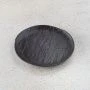 Блюдо 30,5см фарфор Slatestone черный круглое WL-661128/A (2/12)