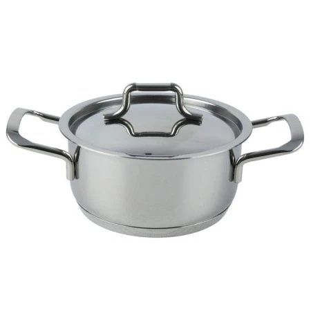 Кастрюля 1л 14*7см нерж.сталь РА 9774.016 (6/4)