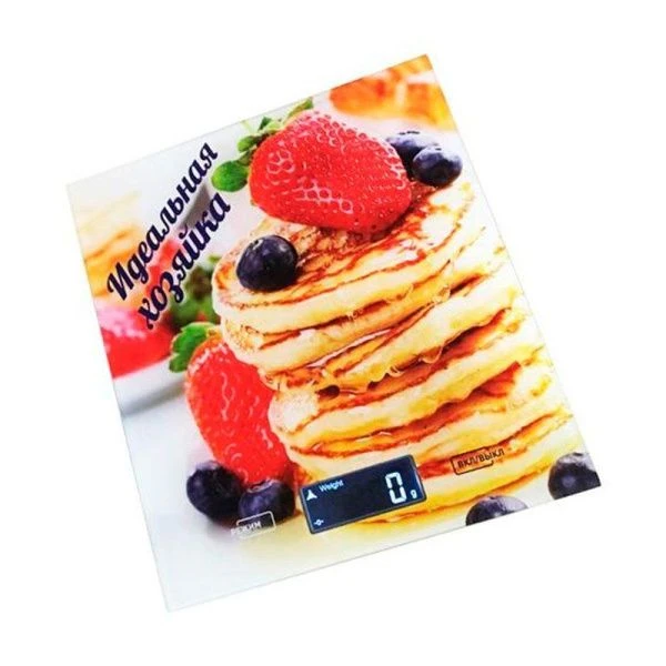 Весы кухонные электронные стекло 5 кг ВАСИЛИСА ВА-002 Идеальная хозяйка (12)