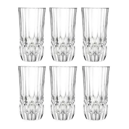 Стаканы для воды набор 6шт 400мл стекло АДАЖИО RCR (6)