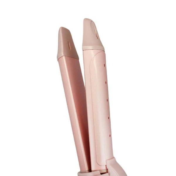 Выпрямитель + щипцы для волос эл. 2в1 пластик мощность 45 Вт GW-7676/JC-15616 (60)