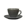 Чайный набор 2пр фарфор URBANO на 1 персону 200мл серый [4613/4615cem] (6)