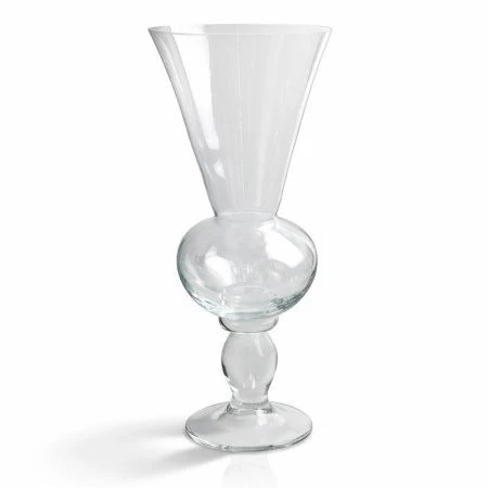 Ваза для цветов h77см стекло ЭДГАР на ножке большая (1)