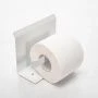 Держатель для туалетной бумаги металл белый 805-002W