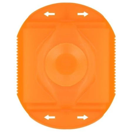 Овощедержатель 13,5*11*5,5см пластик оранжевый МТ76-217 (50)