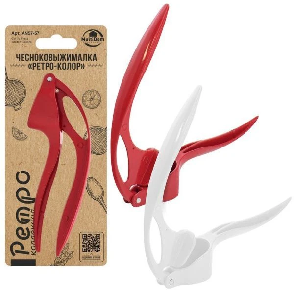 Чесноковыжималка  Ретро-Колор 2 цвета VL57-57(96)