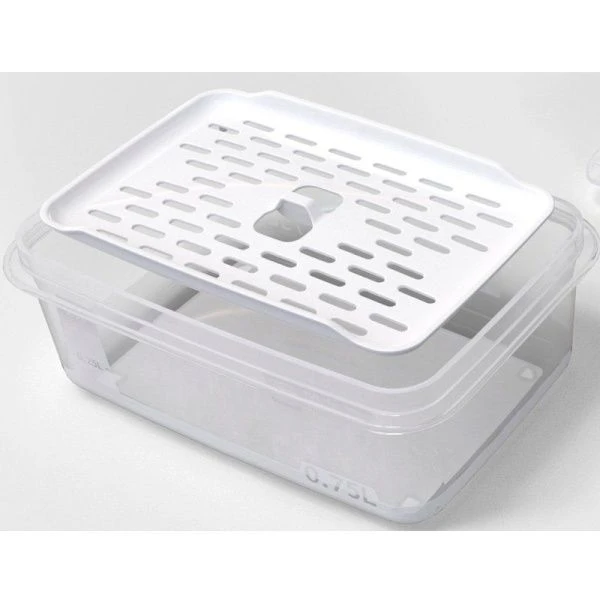 Контейнер пищевой 750мл 163*118*64мм пластик ЭКСТРА ЛОК Bright S герметичный хвоя (20)