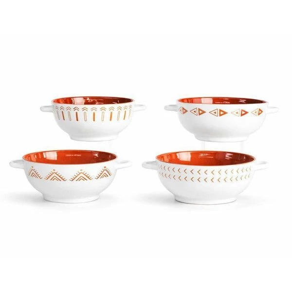 Бульонница 650мл керамика Геометрия (4/24)