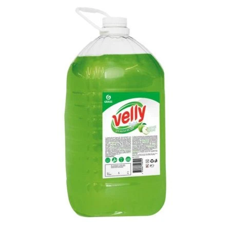 Средство для мытья посуды 5л Velly Light Зеленое яблоко (2/4)