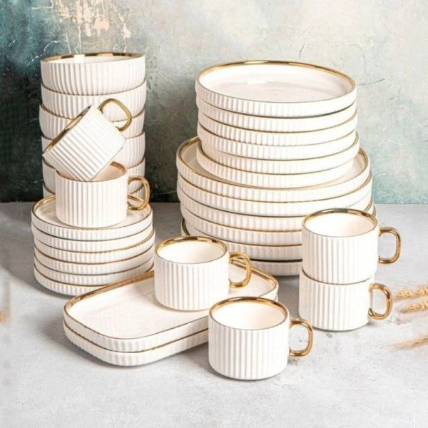 Столовый набор 32пр на 6 персон керамика JC-17857 (1)