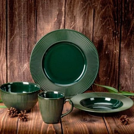 Кружка 330мл керамика EMERALD GREEN DMD035 (24)