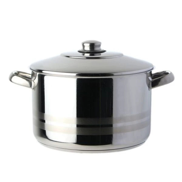 Кастрюля 8,5л 26*16см нерж.сталь Arian Lion мет.крышка 001-200 (4/8)