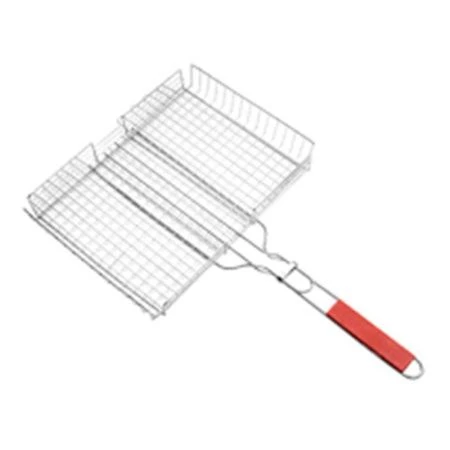 Решетка для барбекю глубокая 620*320*240*60мм металл хром 2К-РБ002 (25)