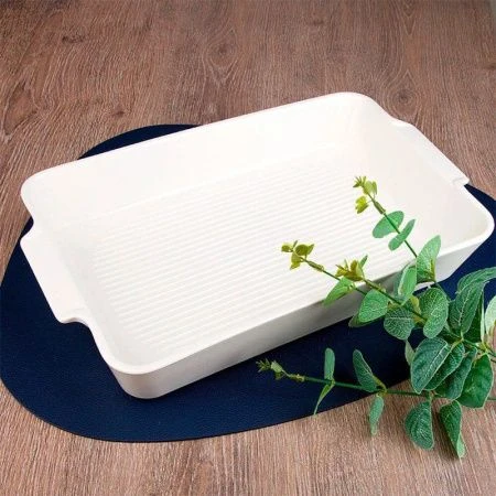 Форма для запекания 35,5*22,5*6см фарфор МАРШМЕЛЛОУ (10)