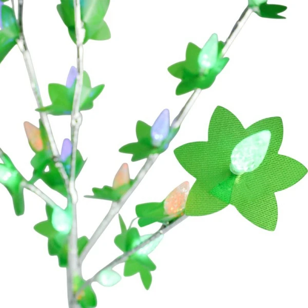 Дерево светодиодное 70см ШИШКА (28 диодов многоцветных) JC-5865 без режимов (50)