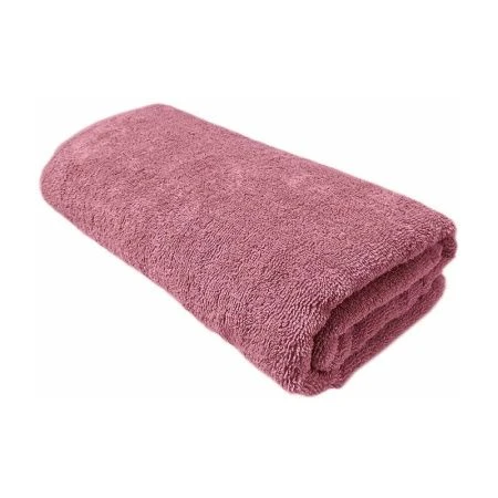 Полотенце махровое 70*140см Моно брусничный 400гр м4013_29