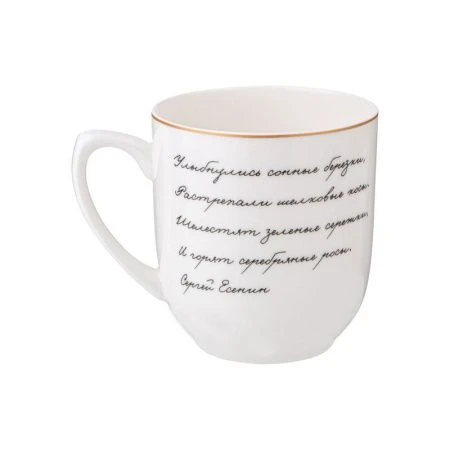Кружка 380мл фарфор БЕРЁЗКИ подар.уп. (36)