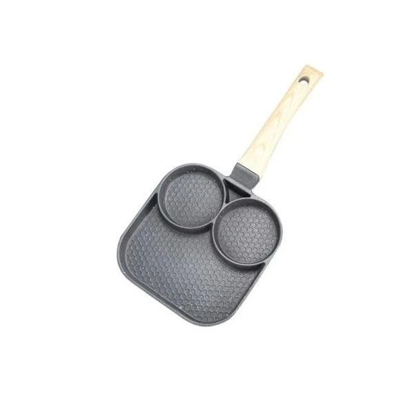 Сковорода с секциями для 2-х яиц алюминий АП LIM777-2 (10)