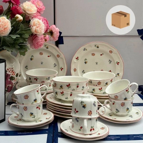 Столовый набор 36пр на 6 персон фарфор BASE PETIT FLEUR (2)