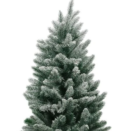 Елка искусственная 120см ЗАСНЕЖЕННАЯ в мет.кашпо 425 веток 6см pe JC-14508/YR2025B (1)