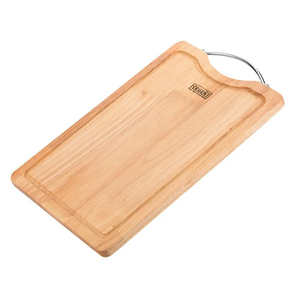 Доска разделочная 35*23,5*1,5см дерево Linea Bosco прямоугольная с мет. ручкой 93-BO-2-07