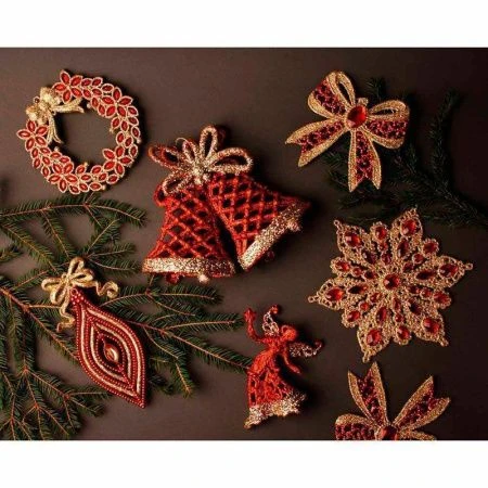 Подвеска Старый новый год пластик 12 видов СНОУ БУМ