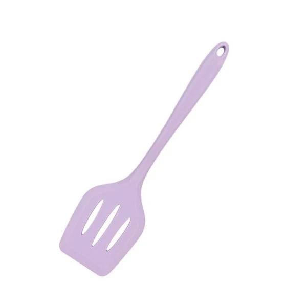 Лопатка кулинарная с прорезями силикон Fantasy лиловая TM Appetite NW7FL10 ВЫВОД