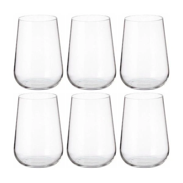 Стаканы для воды набор 6шт 470мл стекло АМУНДСЕН/АРДЕА 2SE45/470 (8) 24375/36683