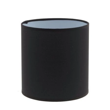 Лампа настольная с абажуром керамика бело-черная 16*29см Е14 (48)