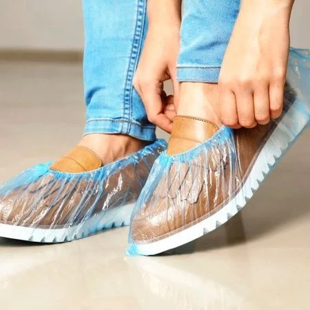 Бахилы одноразовые полиэтиленовые 100шт.  AVIORA 402-922 (40)