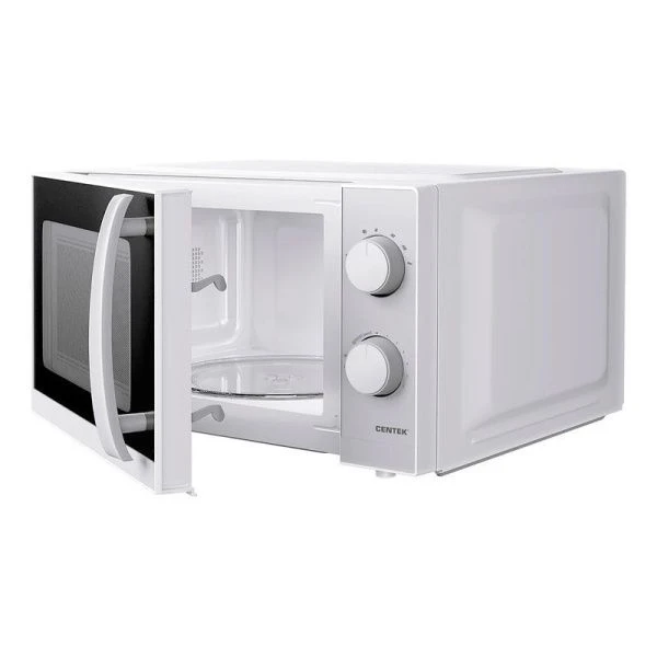 Печь микроволновая Centek CT-1571 белая 700Вт, мех.управление, таймер 30мин, 20л (1)