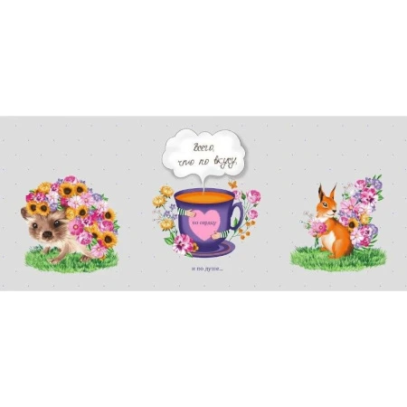 Полотенце кухонное 47*62см вафельное рис.14