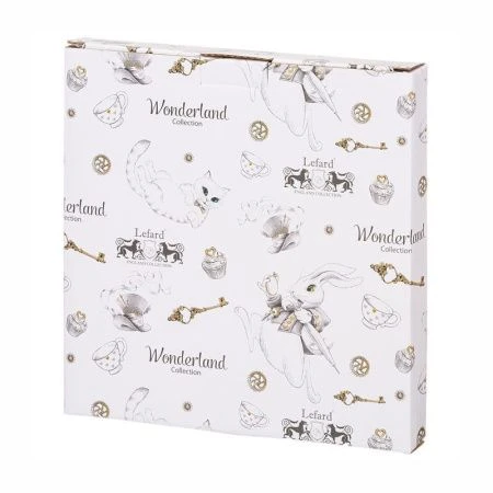 Тарелка мелкая 21,5*2см фарфор WONDERLAND в форме сердца (48)