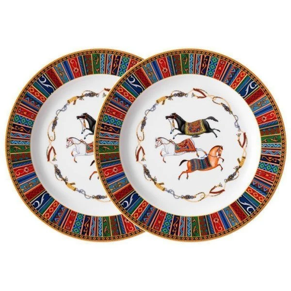 Тарелки мелкие набор 2шт 25см фарфор Passage обеденные (12)