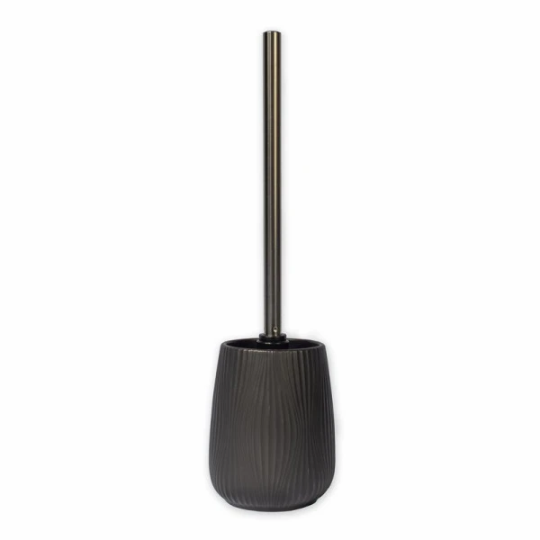 Ершик туалетный 10*10*41см керамика SOUL чёрный DR-78005 (10)