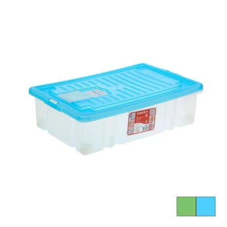 Контейнер для хранения 36л 61*40*17см пластик DAREL с крышкой на колесах ЯФ0136 (7) Контейнер для хранения 36л 61*40*17см пластик DAREL с крышкой на колесах ЯФ0136 (7)