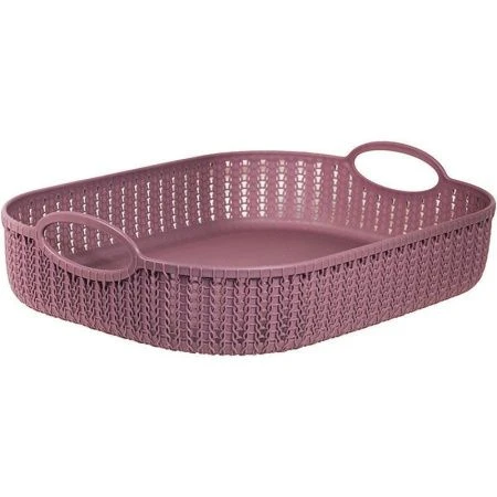 Лоток 80*240*310мм пластик ВЯЗАНИЕ Пурпурный (18) ВЫВОД