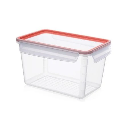 Контейнер пищевой 3л пластик Click & Lock с защелками прозрачный (12)