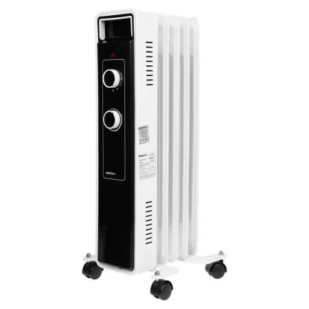 Обогреватель масляный Centek CT-6221-5 белый 1000Вт, 5 секций, пл.обогрева 12,5м.кв, 3 режима