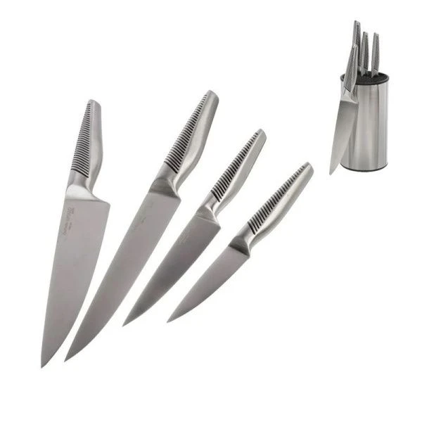 Набор ножей 4пр нерж.сталь genio Swift на подставке SWF-41 (8)